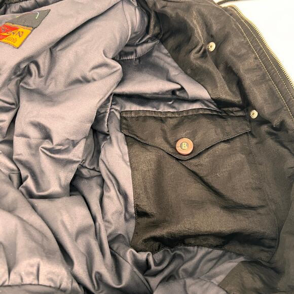 Vtg Bogner Goan Thylmann Ski Suit One Piece Women 10 Unicorn Pegasus Black Gold - Picture 11 of 16